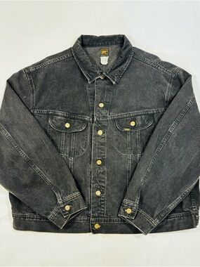 Vintage 80’s Lee Black Jean Jacket